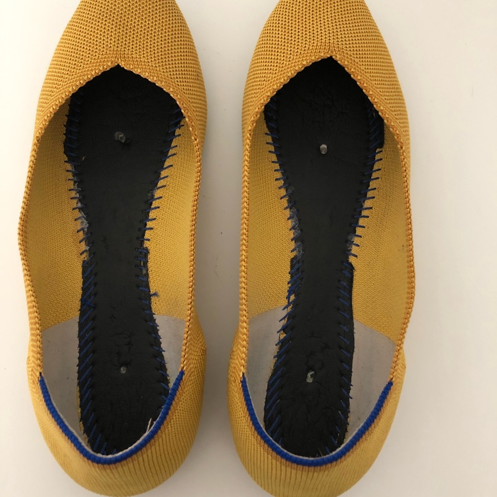 Mustard Rothy’s Size 8 - Picture 3 of 6